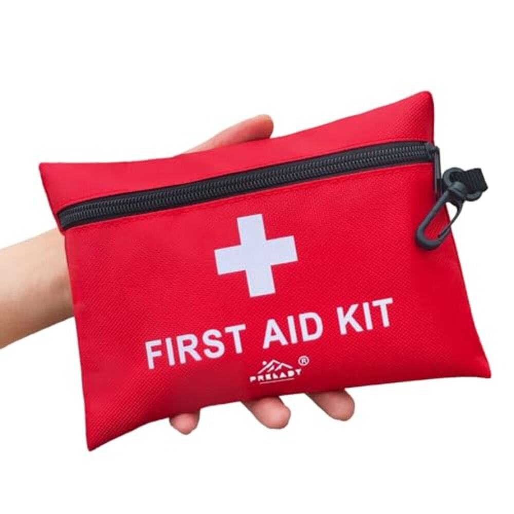 First Aid Kit, 152 Piece Small Travel Size TSA Approved Hiking Backpacking